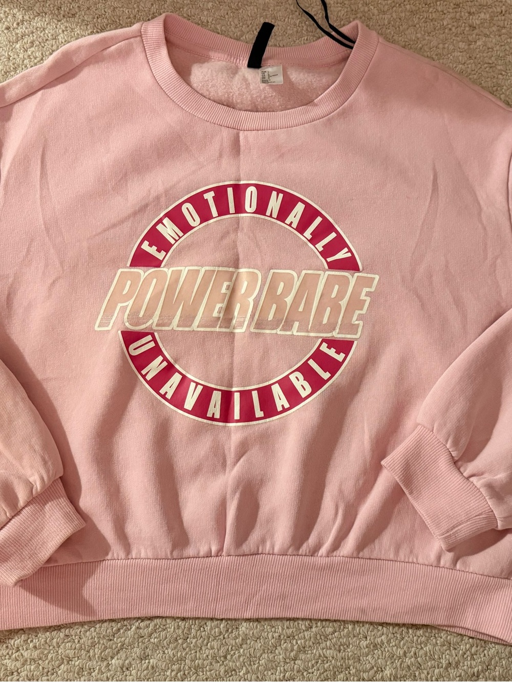 H&M cropped sweater